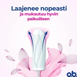 o.b. Kuukautiset Ja Intiimihygienia<ProComfort Super 54 kpl