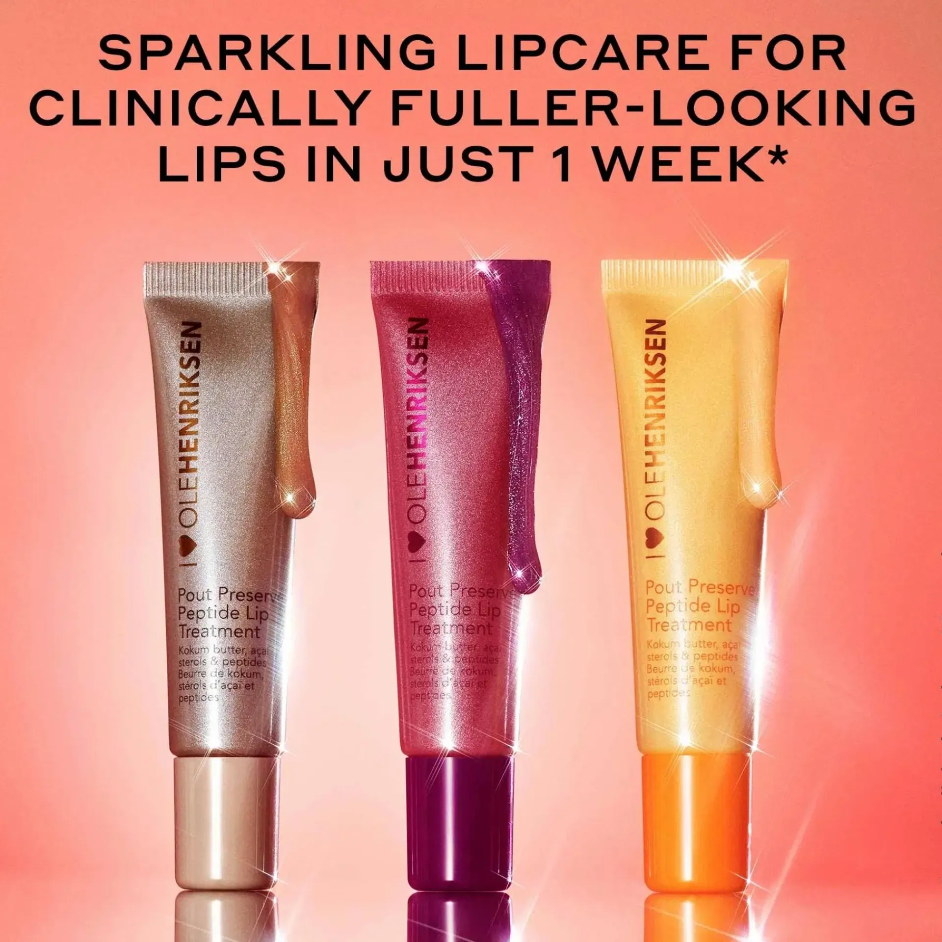 Ole Henriksen Kasvojenhoito<Pout preserve Glimmer lip treatmentt Lingonberry Jam huulivoide 12ml