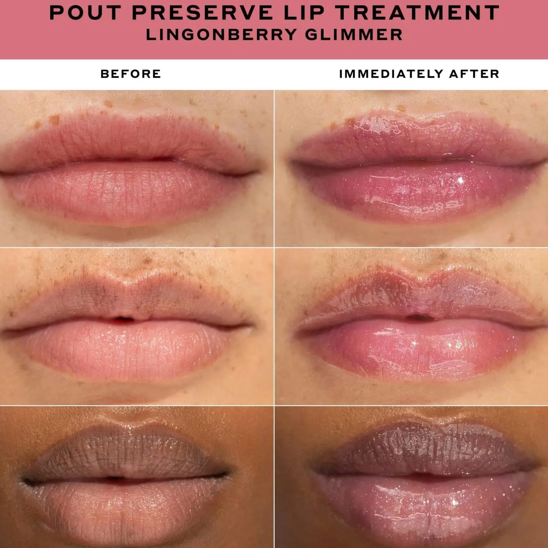 Ole Henriksen Kasvojenhoito<Pout preserve Glimmer lip treatmentt Lingonberry Jam huulivoide 12ml