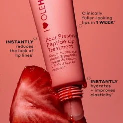 Ole Henriksen Kasvojenhoito<OleHenriksen Pout Preserve Lip Treatment Strawberry Sorbet makuhuulivoide 12 ml