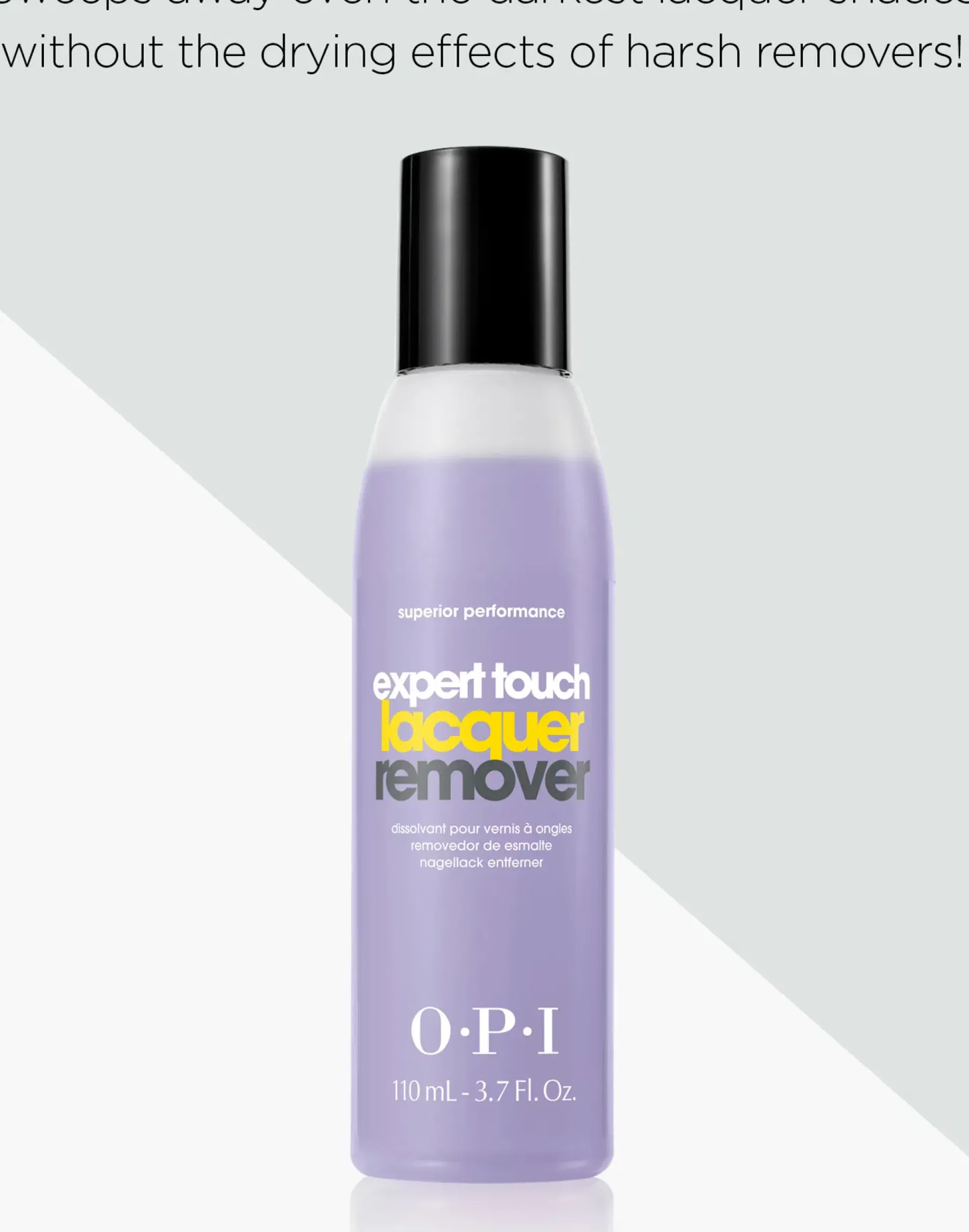 OPI Kynsimeikit Ja Kynsienhoito<Expert Touch Lacquer Remover kynsilakanpoistoaine 110 ml