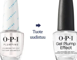 OPI Kynsimeikit Ja Kynsienhoito<Gel Plump Effect Top Coat päällyslakka 15 ml