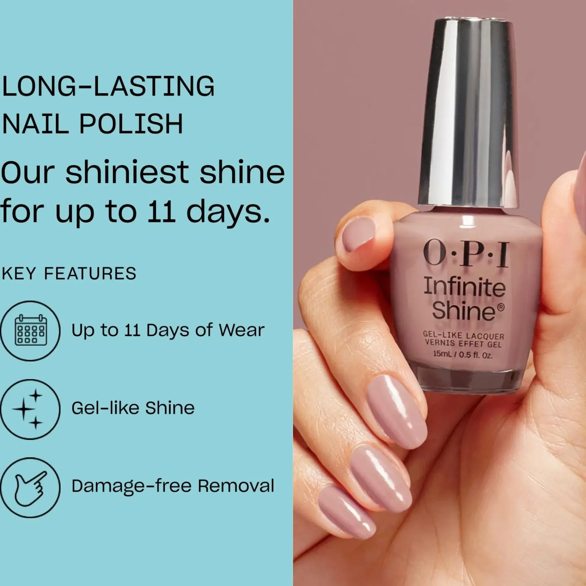 OPI Kynsimeikit Ja Kynsienhoito<Infinite Shine kynsilakka 15 ml