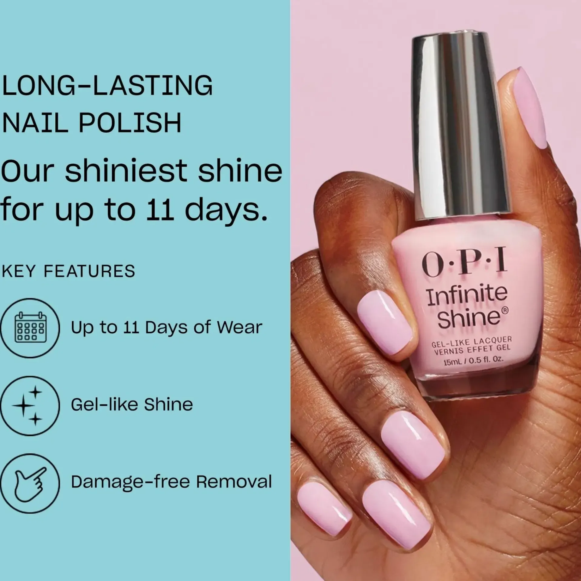 OPI Kynsimeikit Ja Kynsienhoito<Infinite Shine kynsilakka 15 ml