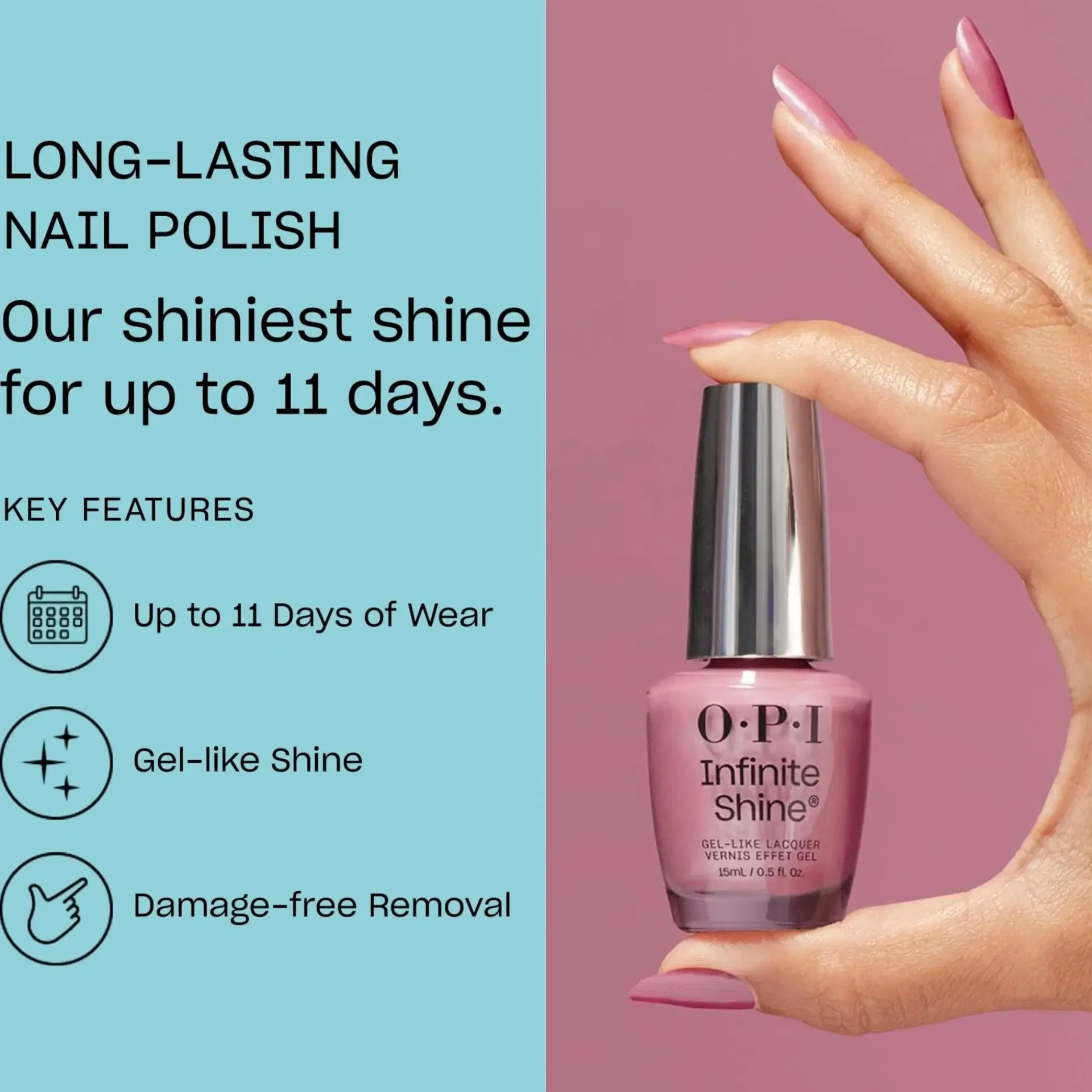 OPI Kynsimeikit Ja Kynsienhoito<Infinite Shine kynsilakka 15 ml