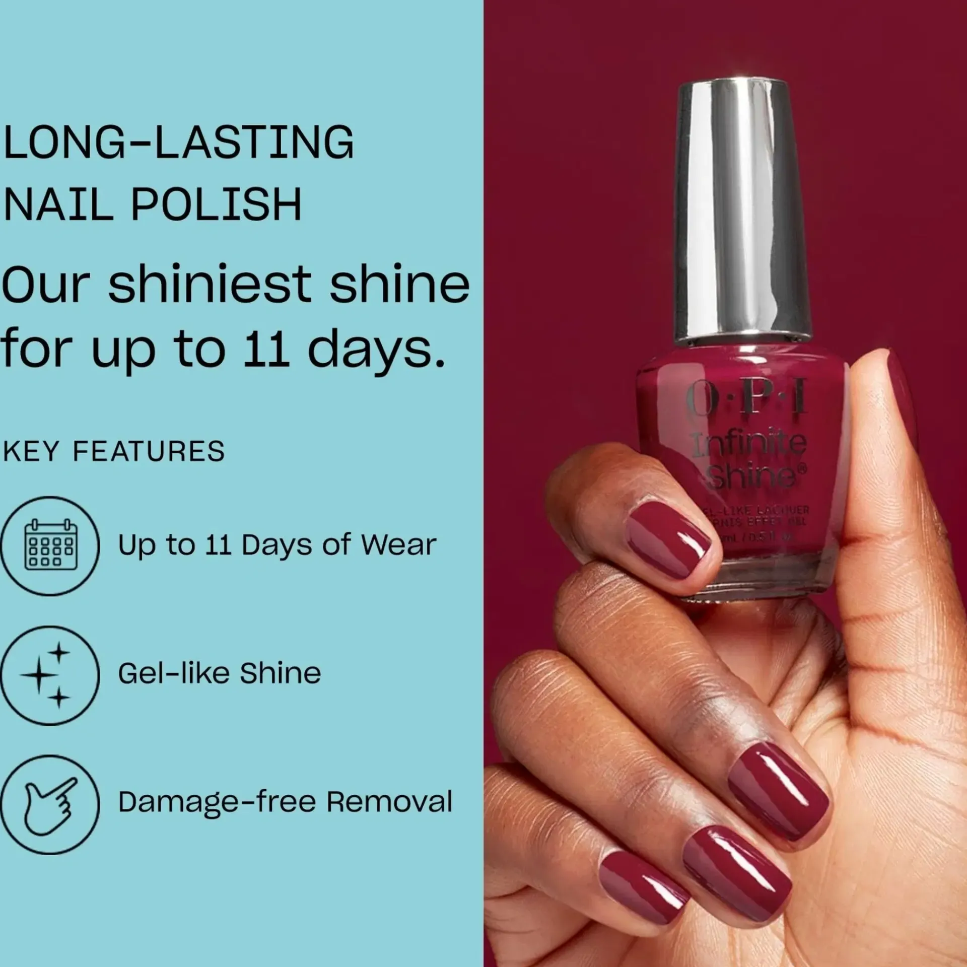 OPI Kynsimeikit Ja Kynsienhoito<Infinite Shine kynsilakka 15 ml