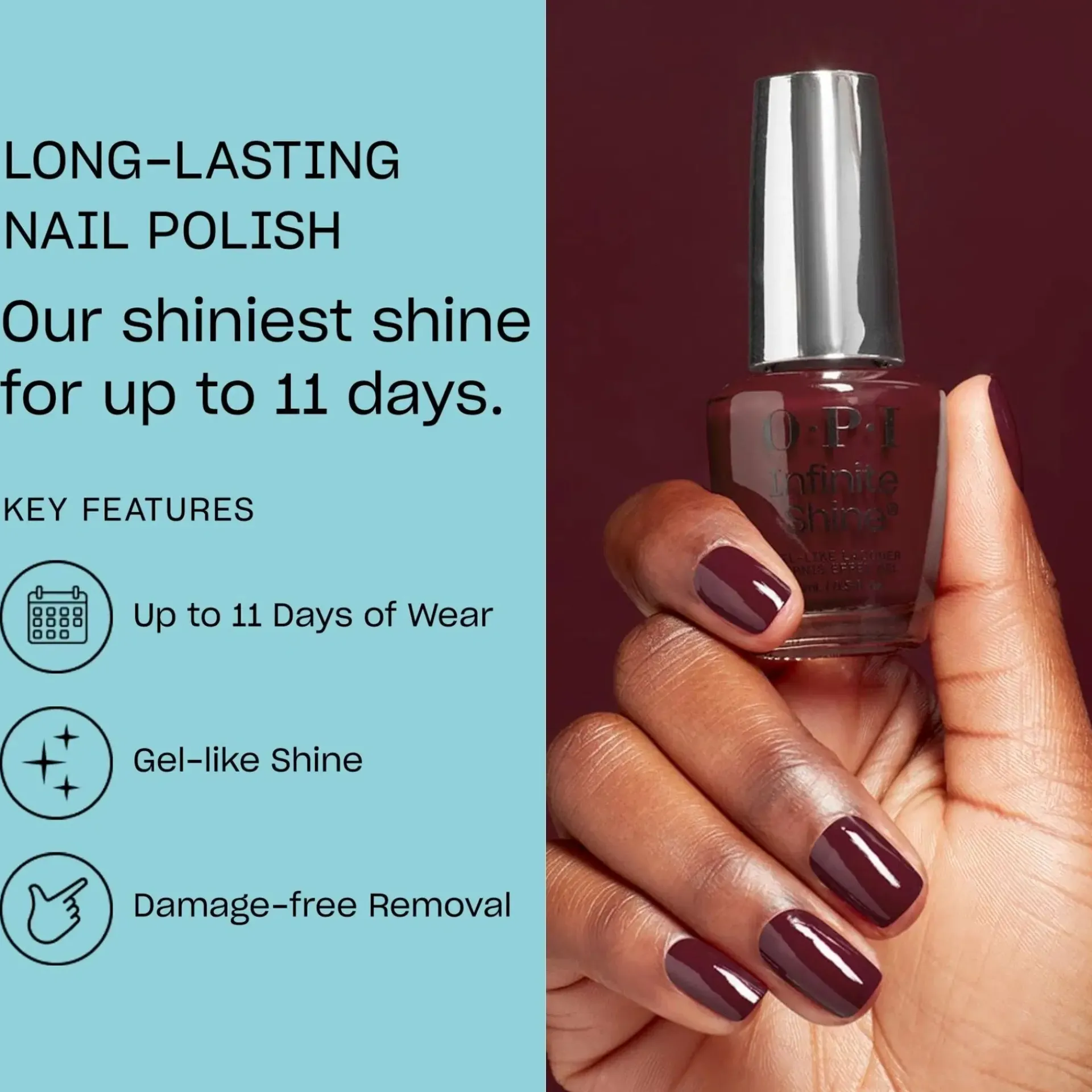 OPI Kynsimeikit Ja Kynsienhoito<Infinite Shine kynsilakka 15 ml