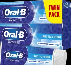 Oral-B Suuhygienia|Suuhygienia<3D White Artic Fresh 2x75ml hammastahna