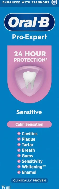Oral-B Suuhygienia|Suuhygienia<75ml Pro-Expert Sensitive hammastahna