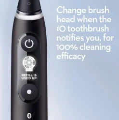 Oral-B Suuhygienia|Suuhygienia<Sähköhammasharja iO 6S Black Braun-tekniikalla