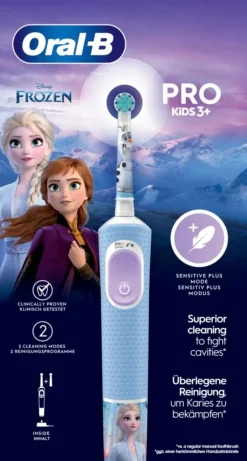 Oral-B Suuhygienia|Suuhygienia<Vitality Pro Kids Frozen sähköhammasharja + lisävaihtoharja