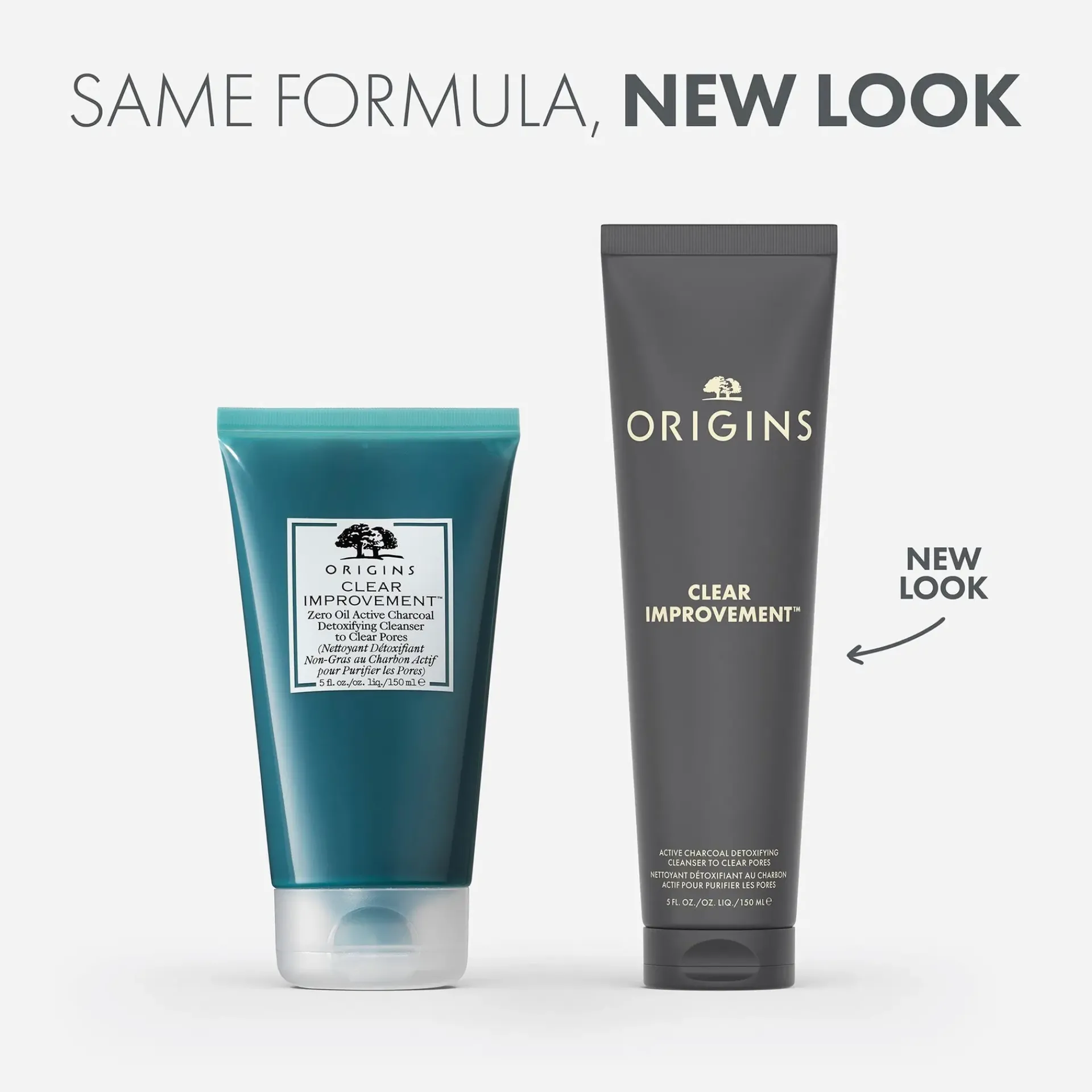 Origins Kasvojenhoito<Clear Improvement Active Charcoal Detoxifying Cleanser to Clear Pores kasvojen puhdistusaine 150 ml