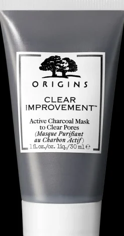 Origins Matkakokoiset Tuotteet|Kasvojenhoito<Clear Improvement™ Active Charcoal Mask to Clear Pores kasvonaamio 30 ml