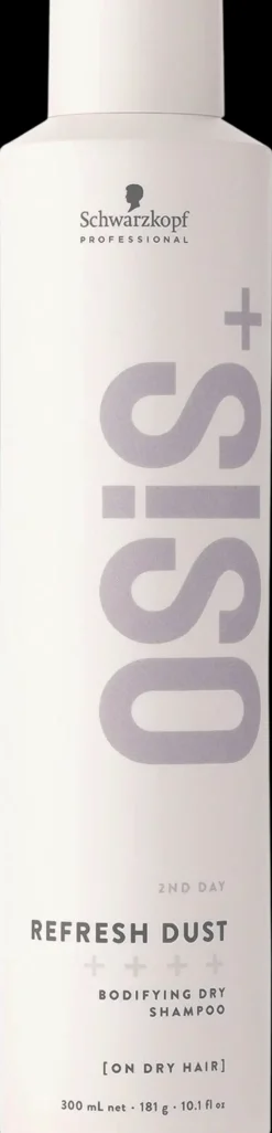 Schwarzkopf Professional Hiukset|Hiusten Muotoilutuotteet<OSIS+ Refresh Dust Tuuheuttava kuivashampoo 300ml