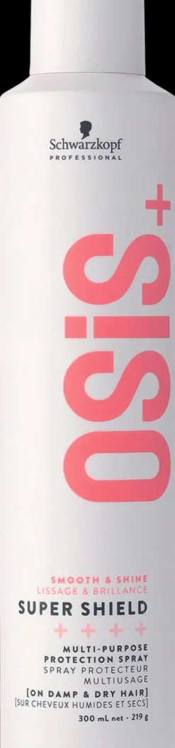 Schwarzkopf Professional Kampaamotuotteet|Hiusten Muotoilutuotteet<OSIS+ Super Shield Monikäyttöinen suojasuihke 300ml