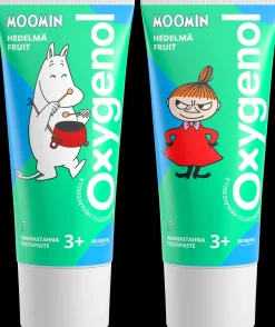 Oxygenol Suuhygienia<Moomin 50ml Hedelmä hammastahna 3+