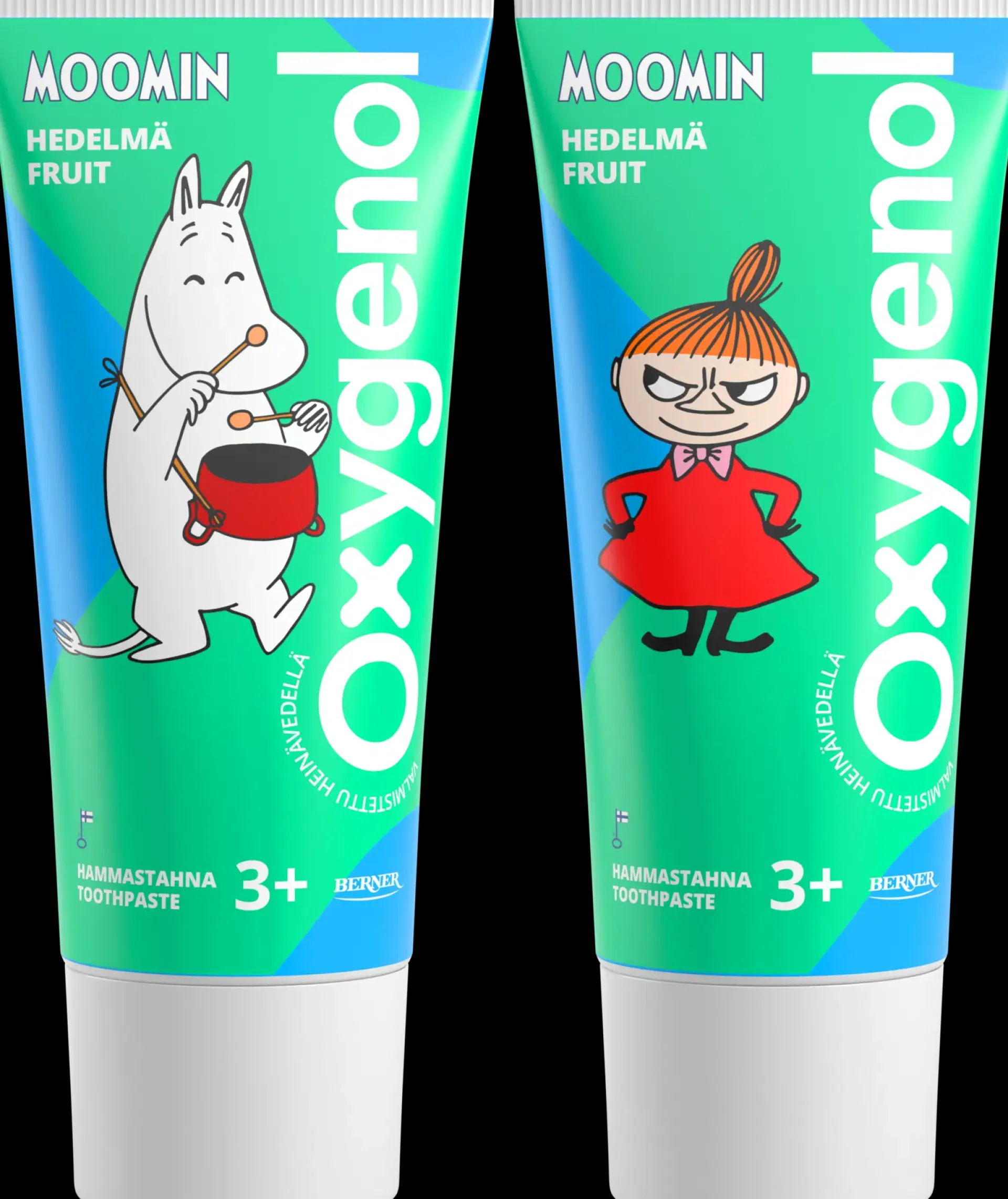 Oxygenol Suuhygienia<Moomin 50ml Hedelmä hammastahna 3+