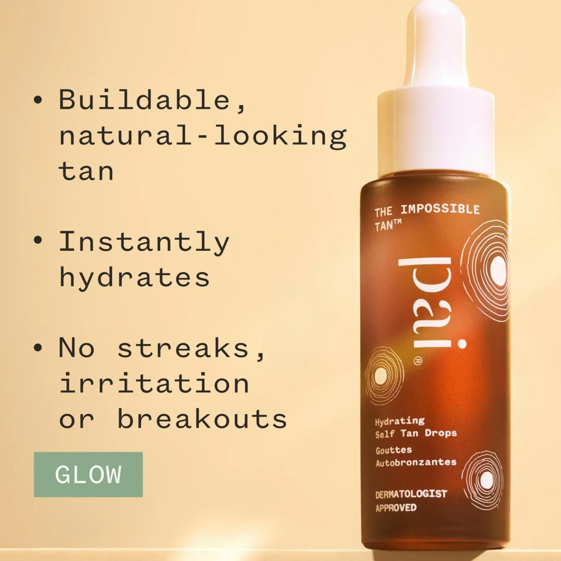 Pai Skincare Ihonhoito|Aurinkotuotteet<Pai The Impossible Tan hydrating self tan drops itseruskettava 30ml