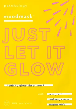 Patchology Matkakokoiset Tuotteet|Kasvojenhoito<moodmask "Just Let It Glow" Healthy Glow Sheet Mask -kangasnaamio