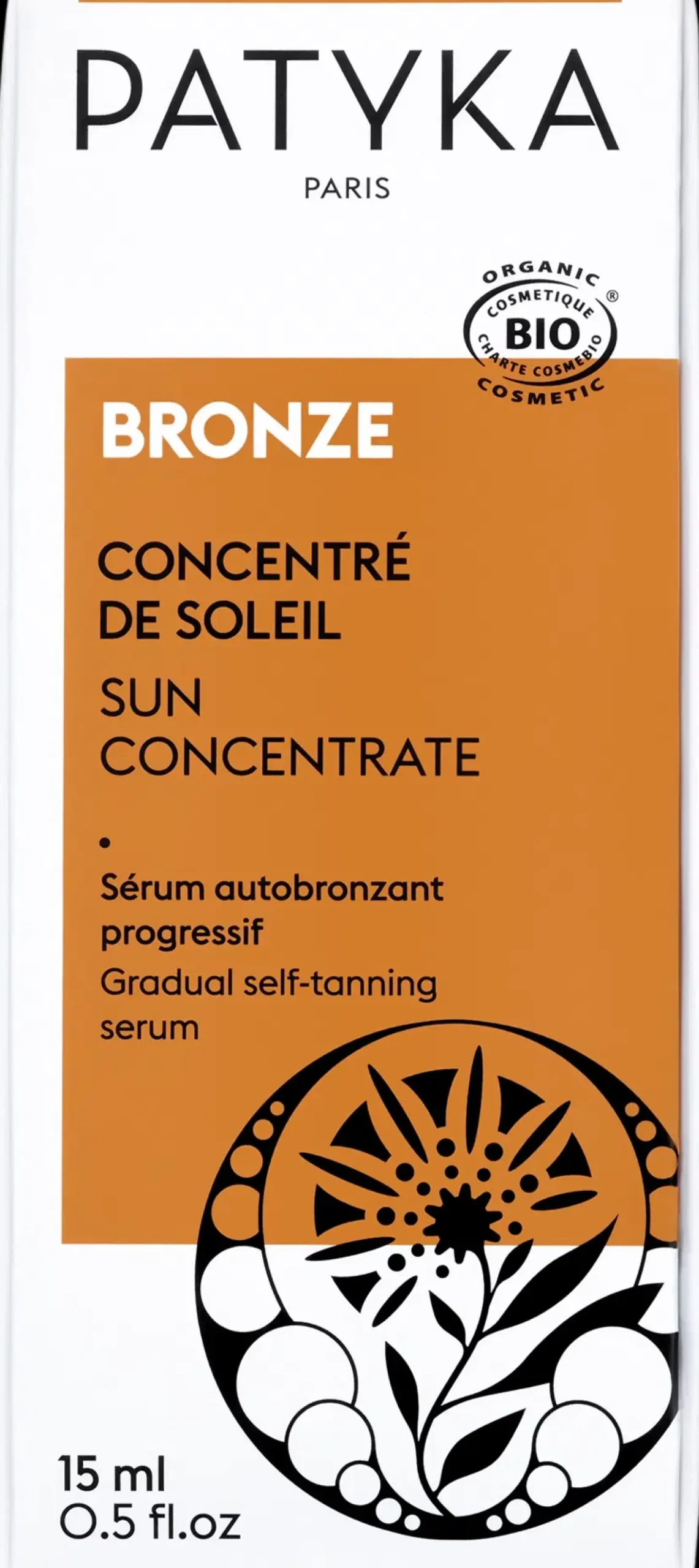 Patyka Ihonhoito|Aurinkotuotteet<Sun Concentrate -itseruskettava seerumi 15ml