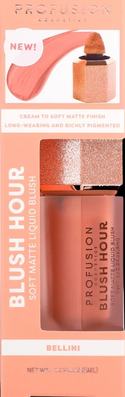 Profusion Cosmetics Kasvomeikit<Blush Hour Soft Matte Liquid Blush nestemäinen poskipuna 6 ml