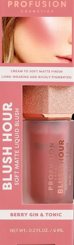 Profusion Cosmetics Kasvomeikit<Blush Hour Soft Matte Liquid Blush nestemäinen poskipuna 6 ml