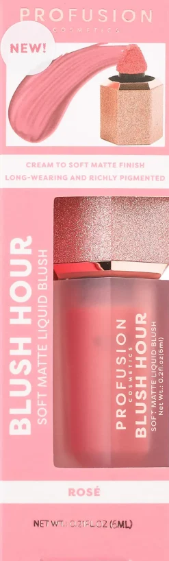Profusion Cosmetics Kasvomeikit<Blush Hour Soft Matte Liquid Blush nestemäinen poskipuna 6 ml