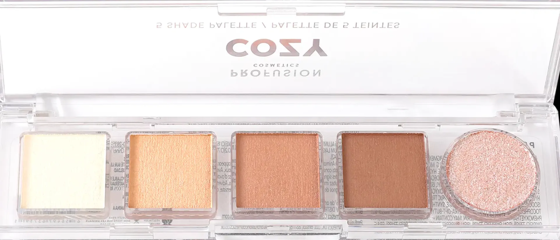 Profusion Cosmetics Silmämeikit<Mini Essentials viiden sävyn luomiväripaletti