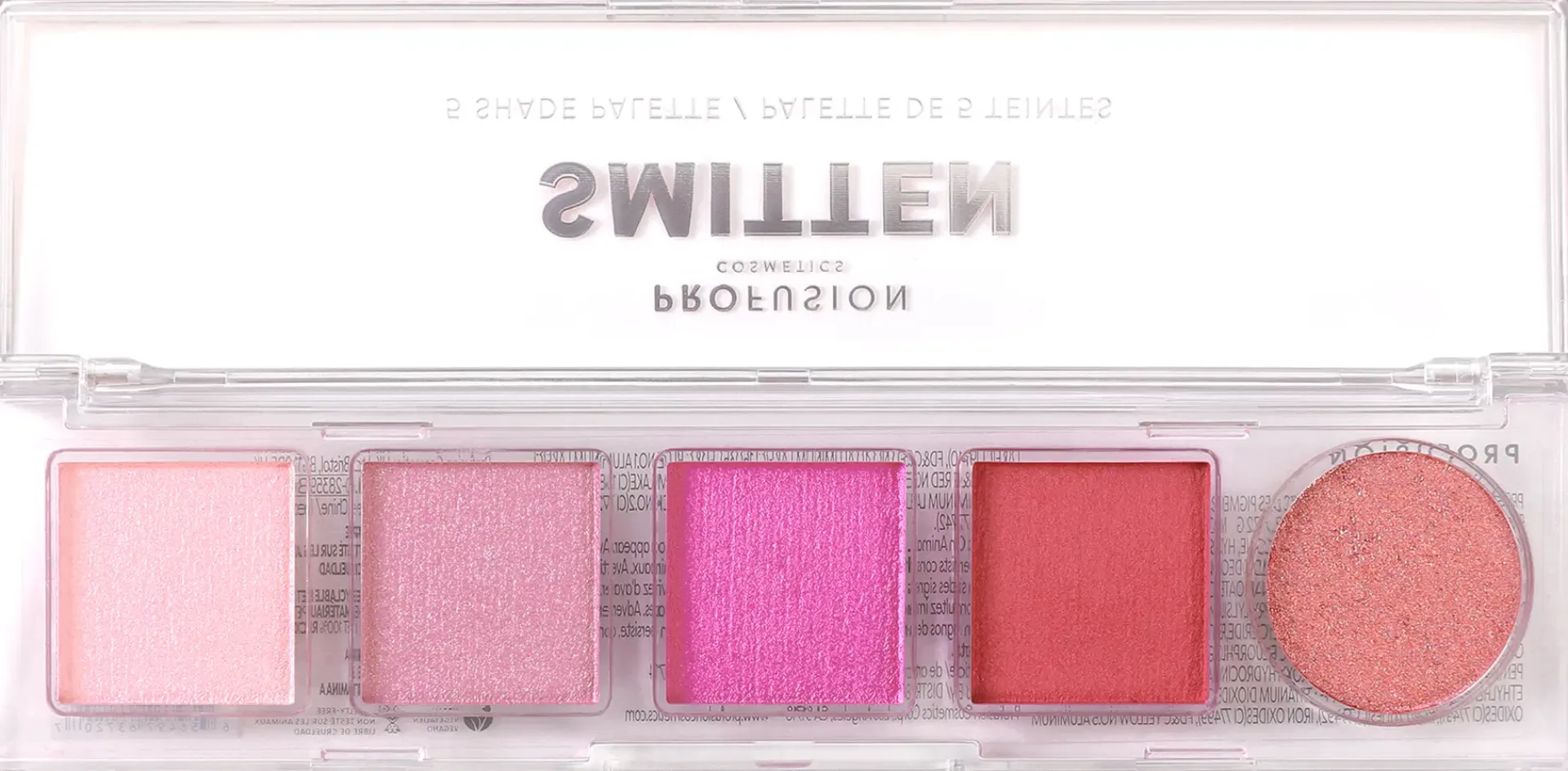 Profusion Cosmetics Silmämeikit<Mini Essentials viiden sävyn luomiväripaletti