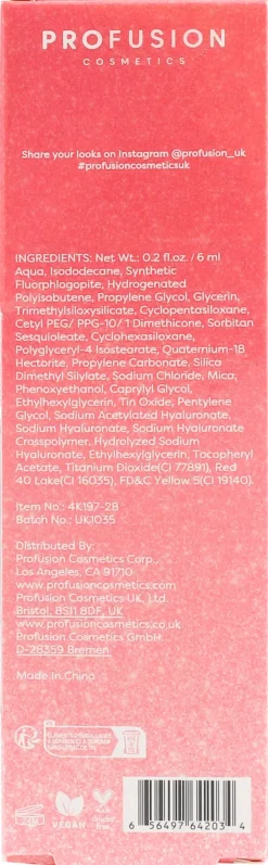 Profusion Cosmetics Kasvomeikit<Shimmer Hour Liquid Blush nestemäinen poskipuna 6 ml