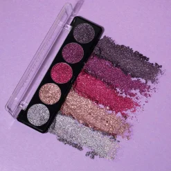 Profusion Cosmetics Silmämeikit<viiden sävyn glitterpaletti Amethyst Gems 4,5 g