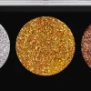 Profusion Cosmetics Silmämeikit<viiden sävyn glitterpaletti Onyx Gems
