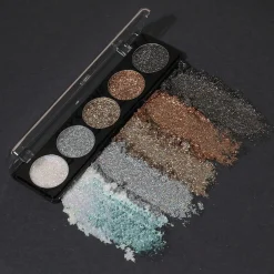 Profusion Cosmetics Silmämeikit<viiden sävyn glitterpaletti Onyx Gems