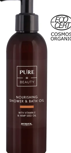 Pure=Beauty Ihonhoito|Vartalonhoito<Nourishing Shower & Bath Oil with Hempseed & Vitamin E suihkuöljy 200 ml