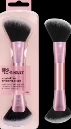 Real Techniques Meikkisiveltimet Ja -Välineet<Angled Fan Finishing Brush -viimeistelysivellin