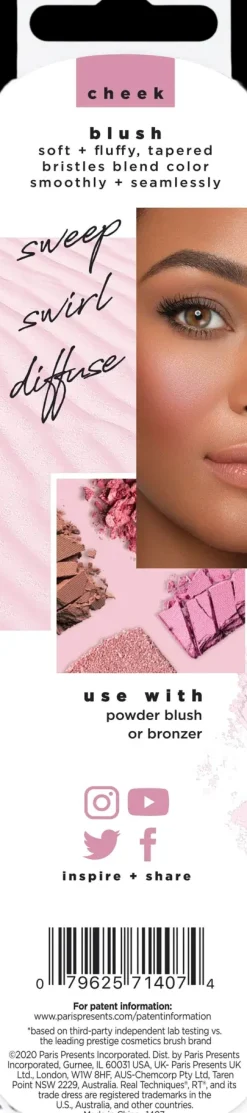 Real Techniques Meikkisiveltimet Ja -Välineet<Blush Brush - poskipunasivellin