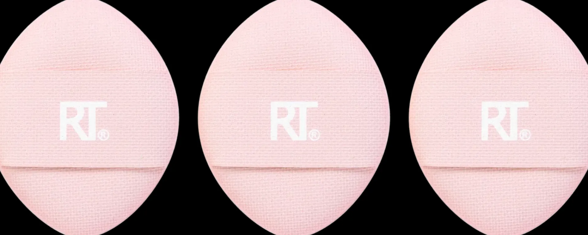Real Techniques Meikkipakkaukset|Meikkisiveltimet Ja -Välineet<Mini Miracle Powder Puff Trio -puuterivippapakkaus