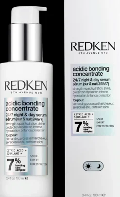 Redken Hiusvärit|Kampaamotuotteet<Acidic Bonding Concentrate 24/7 Night & Day seerumi 100 ml