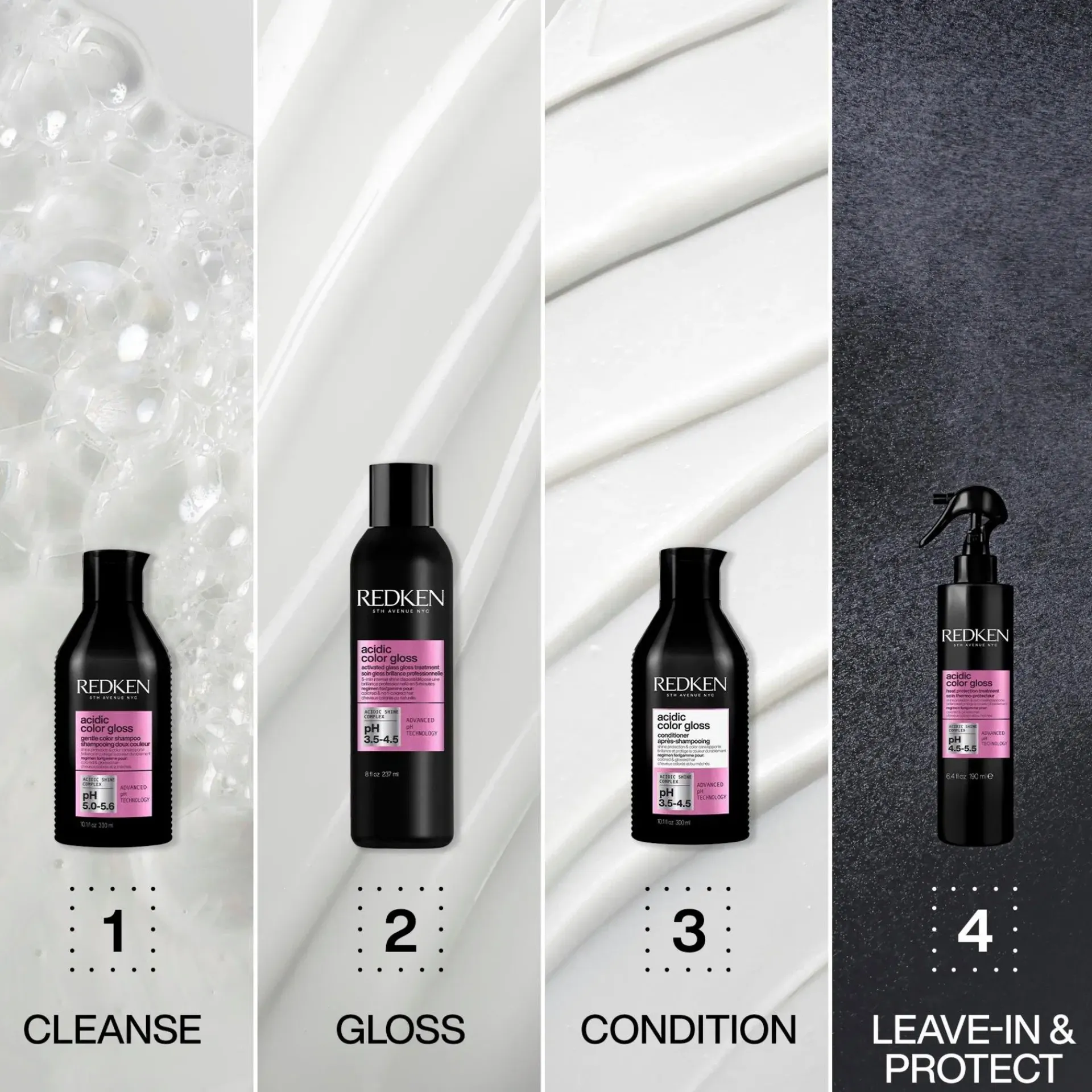Redken Hiustenhoito<Acidic Color Gloss Leave-in hoitosuihke 190ml