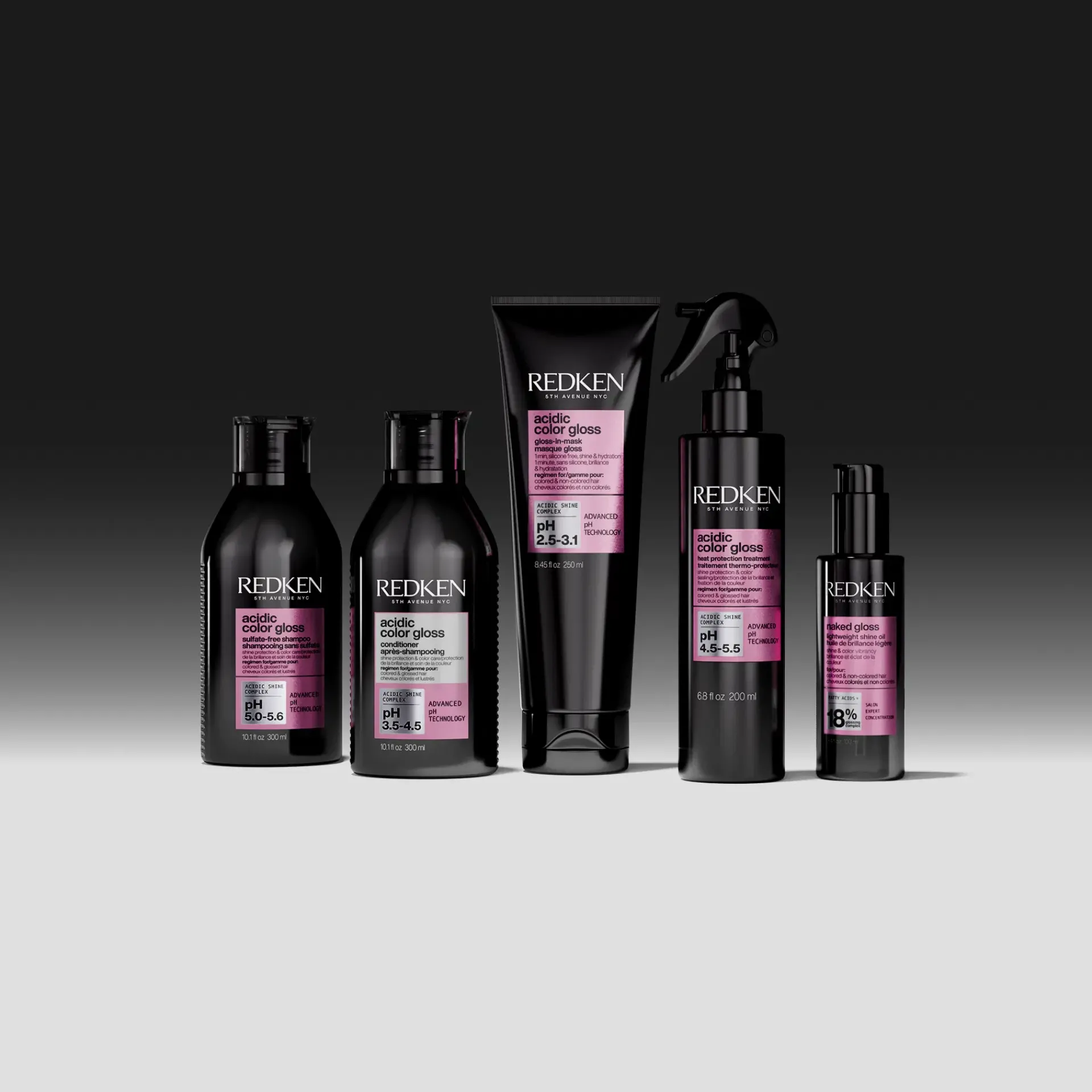 Redken Hiustenhoito<Acidic Color Gloss 1-min Liquid Shine Mask hiusnaamio 250ml. Tehokasta kiiltoa ja kosteutusta antava hiusnaamio .