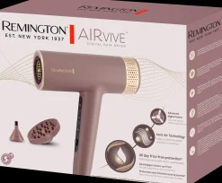 Remington Hiusten Muotoilulaitteet<AIRvive™ digitaalinen BLDC hiustenkuivain EC8930
