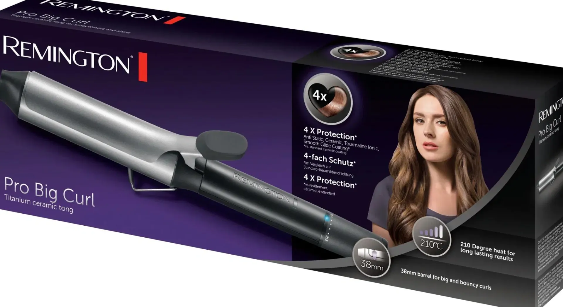 Remington Hiusten Muotoilulaitteet<Lämpökiharrin Pro Big Spiral CI5538