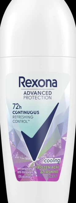 Rexona Vartalonhoito<72h Advanced Protection Frozen Açaí & Jasmine antiperspirantti deodorantti roll-on 50 ml