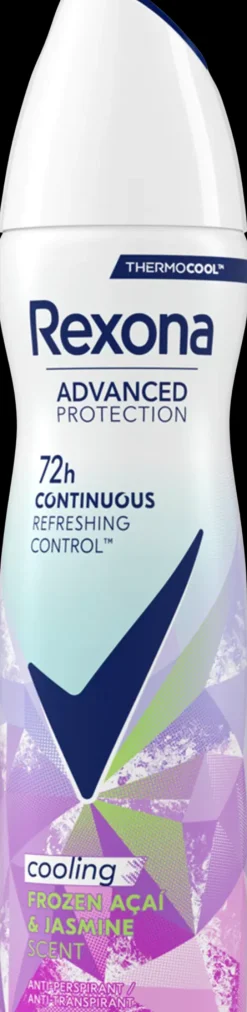 Rexona Vartalonhoito<72h Advanced Protection Frozen Açaí & Jasmine antiperspirantti deodorantti spray 150 ml
