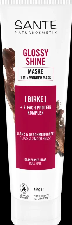 Sante Hiukset|Hiustenhoito<Glossy Shine Hiusnaamio 150ml