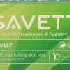 Savett Kuukautiset Ja Intiimihygienia<Toilet kosteuspyyhe 10kpl