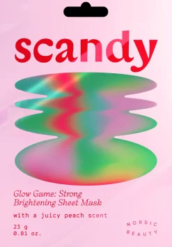Scandy Kasvojenhoito<Glow Game: Strong Brightening Sheet Mask kasvonaamio 1 kpl