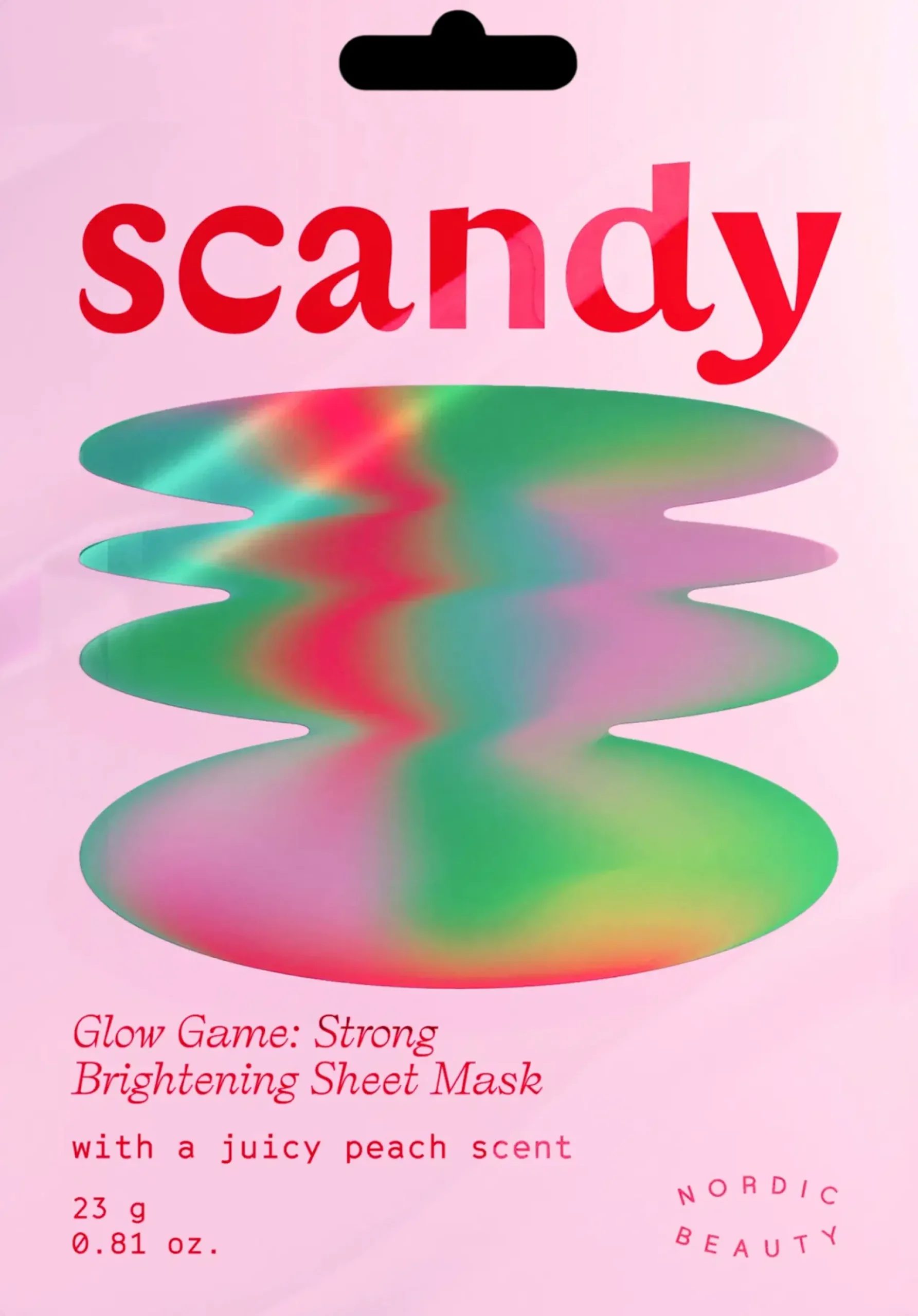 Scandy Kasvojenhoito<Glow Game: Strong Brightening Sheet Mask kasvonaamio 1 kpl