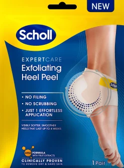 Scholl Jalkojenhoito<Kuoriva kantapäänaamio 1 pari