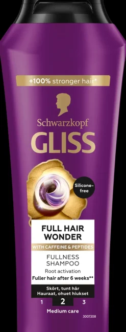 Schwarzkopf Shampoot<Gliss Full Hair Wonder Shampoo 250ml